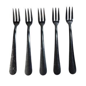 Capco Cocktail Seafood Forks Taiwan 5.5 Inches Long Lot of 5